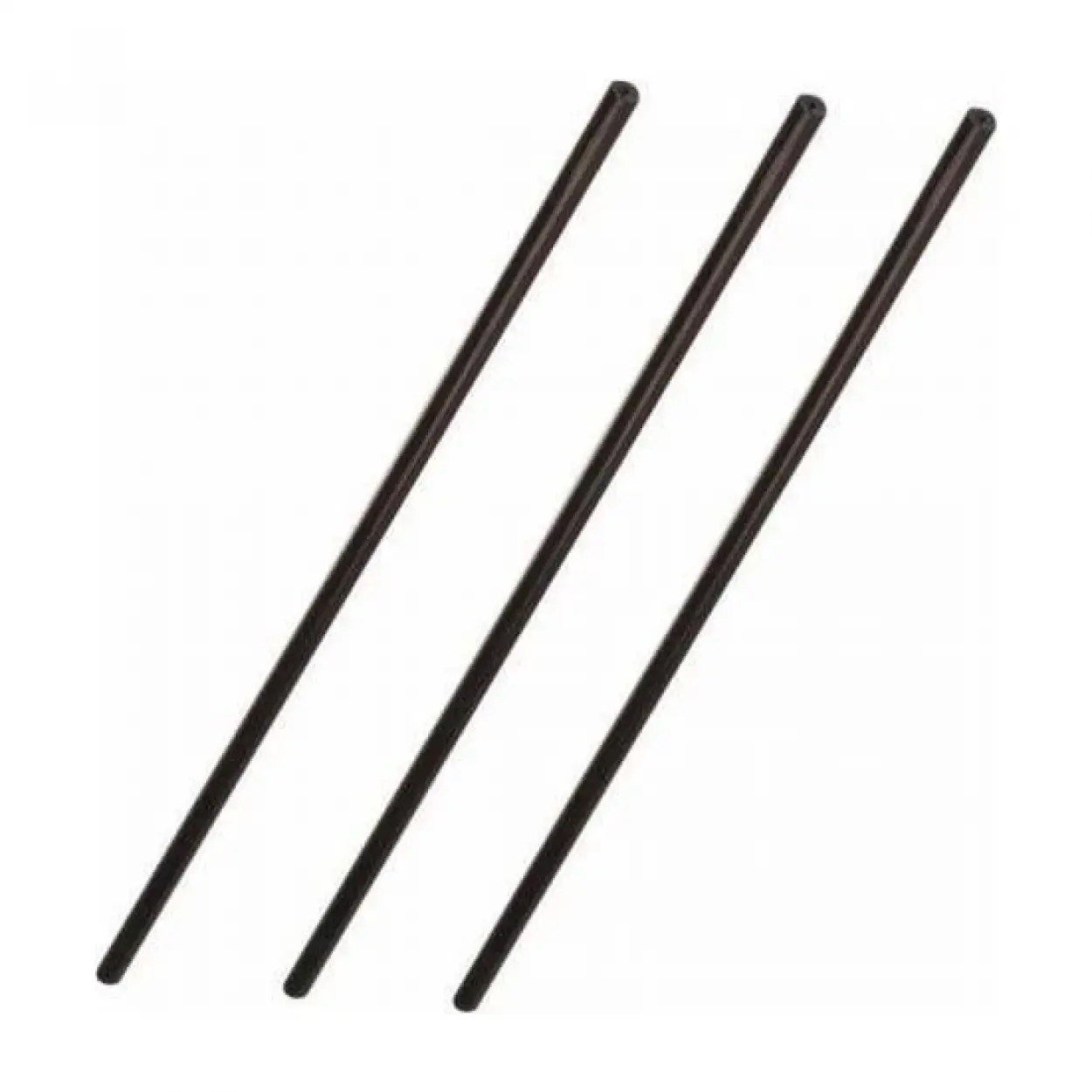 Mum Sıcak Silikon Siyah 6,2 mm  30 Cm 3 Adet