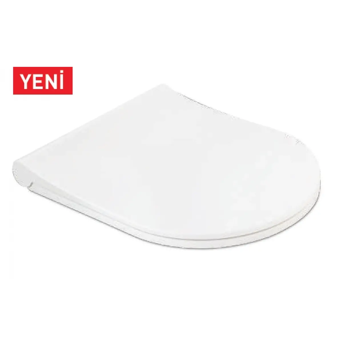 NEO SLİM ELEGANCE KLOZET KAPAĞI (YAVAŞ KAPANAN - METAL MENTEŞELİ - ÜSTTEN SIKMALI)