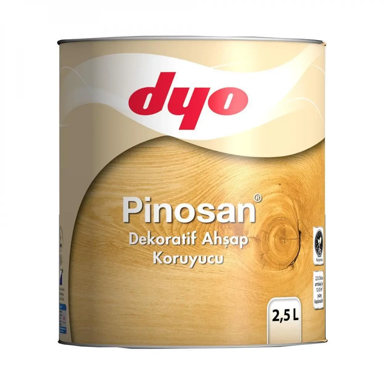 Pinosan Dekoratif Ahşap Kor. 2,5 Lt Kestane