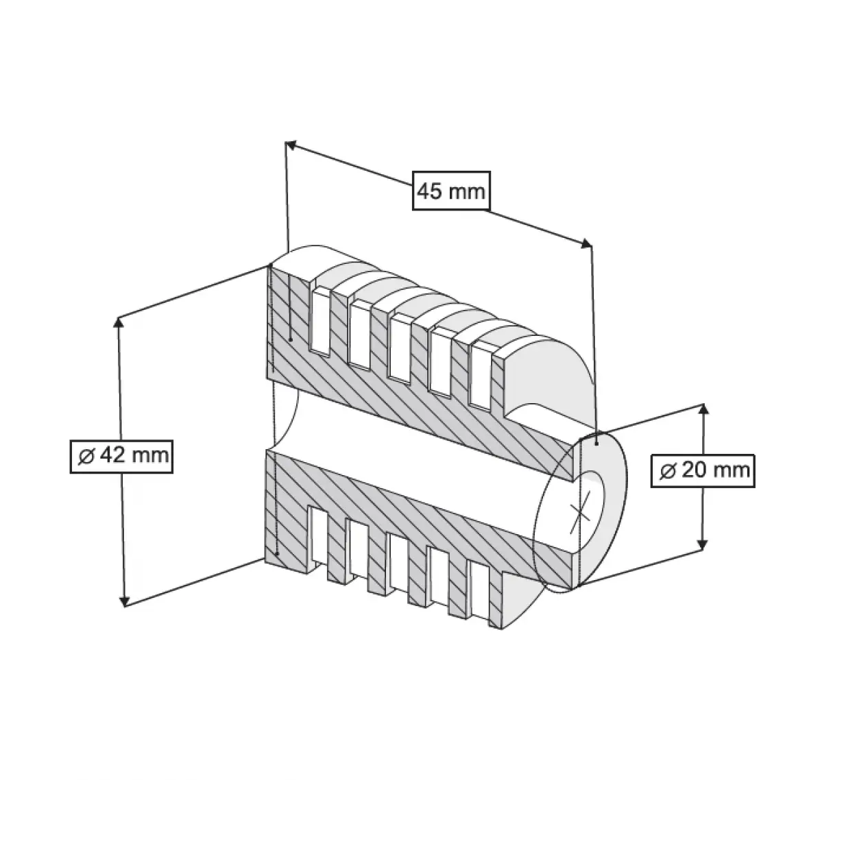 PİSUVAR TEMİZ SU GİRİŞ CONTASI - 12 mm