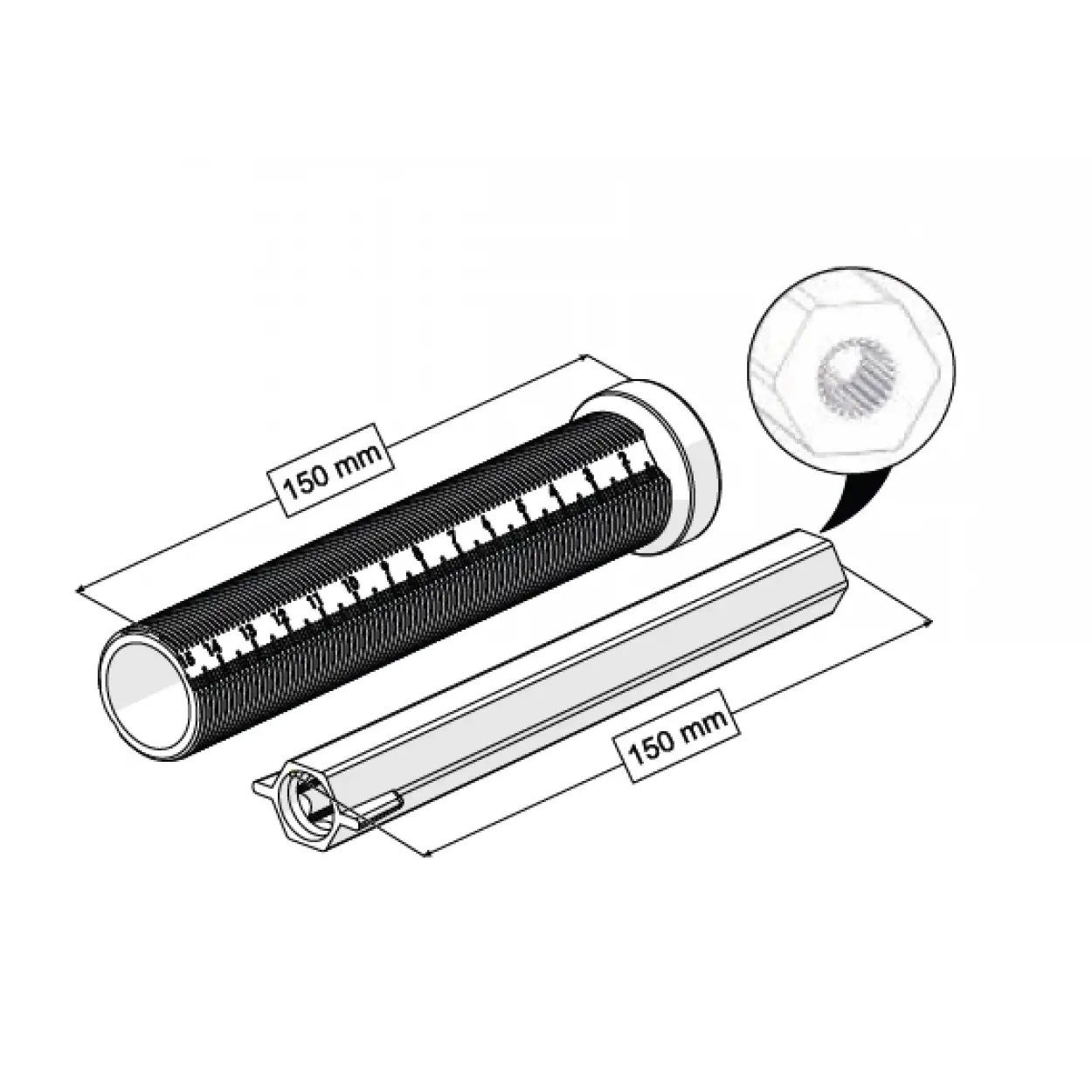 QUALİS ANKASTRE ARA KESME VALFİ SIVA ÜSTÜ SETİ (PLASTİK VOLAN)