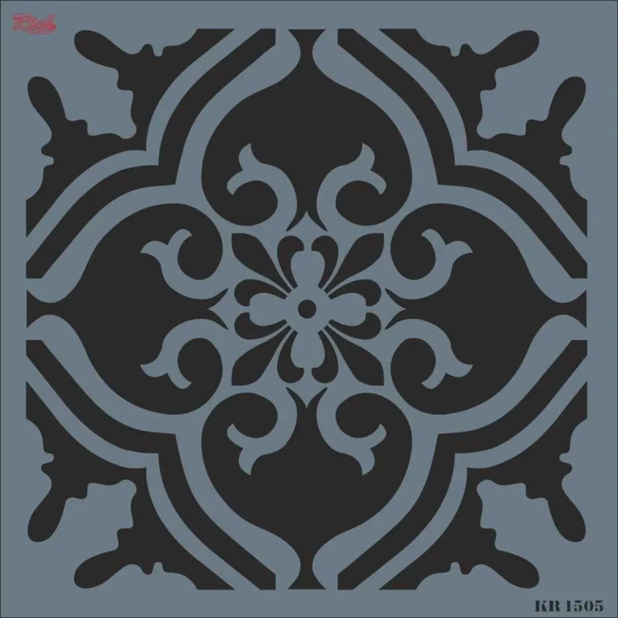 Rich KR 1505 Fayans Stencil 30X30 cm