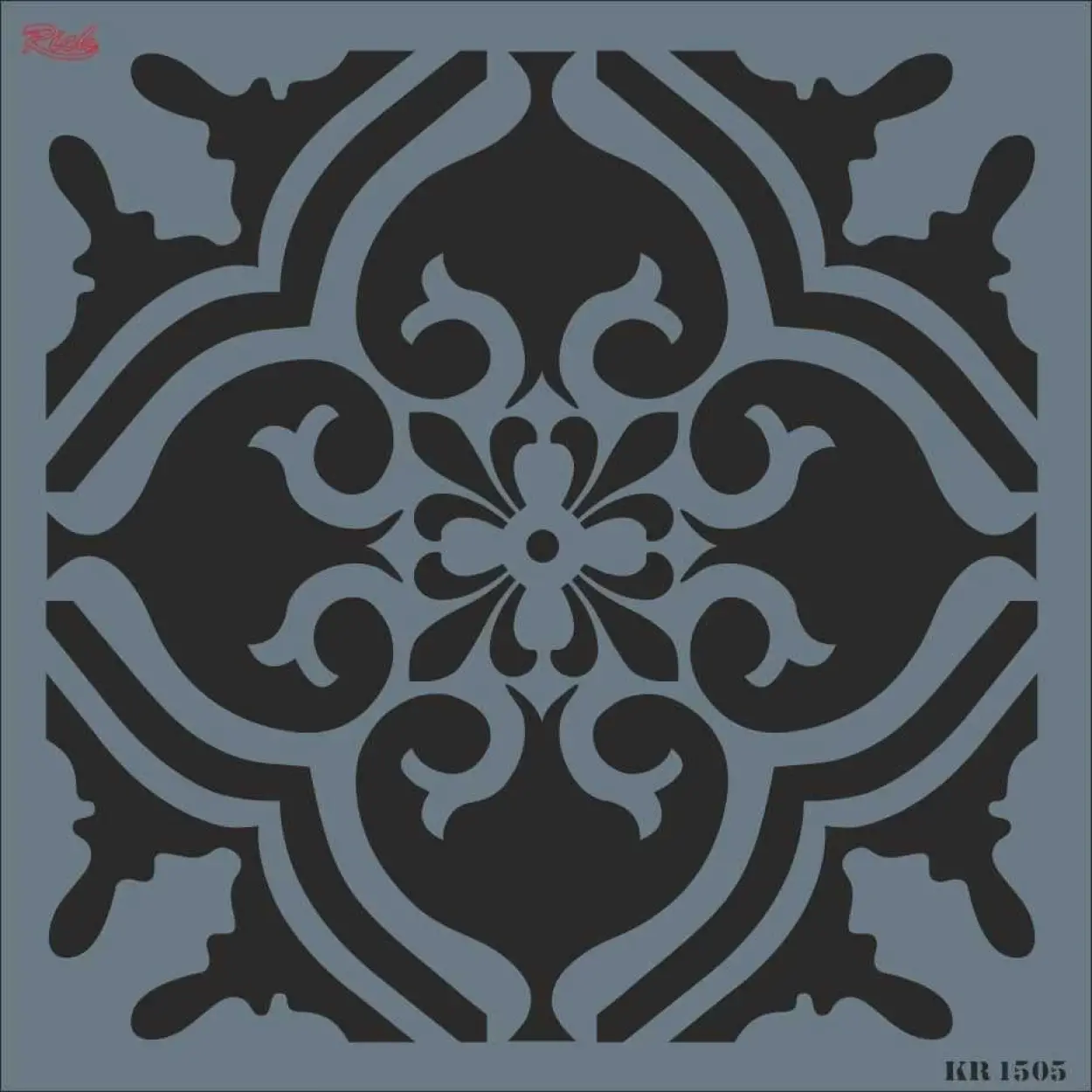 Rich KR 1505 Fayans Stencil 30X30 cm