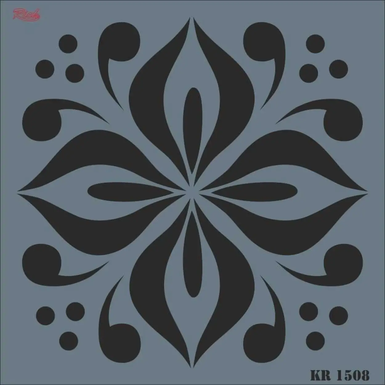 Rich KR 1508 Fayans Stencil 30X30 cm