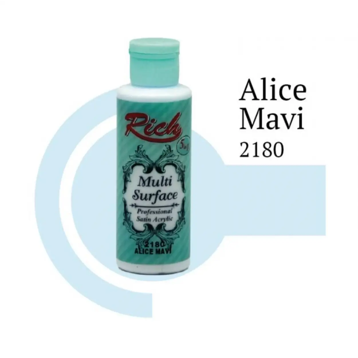 Rich Multi Surface 2180 Alice Mavi Akrilik Boya 120 cc