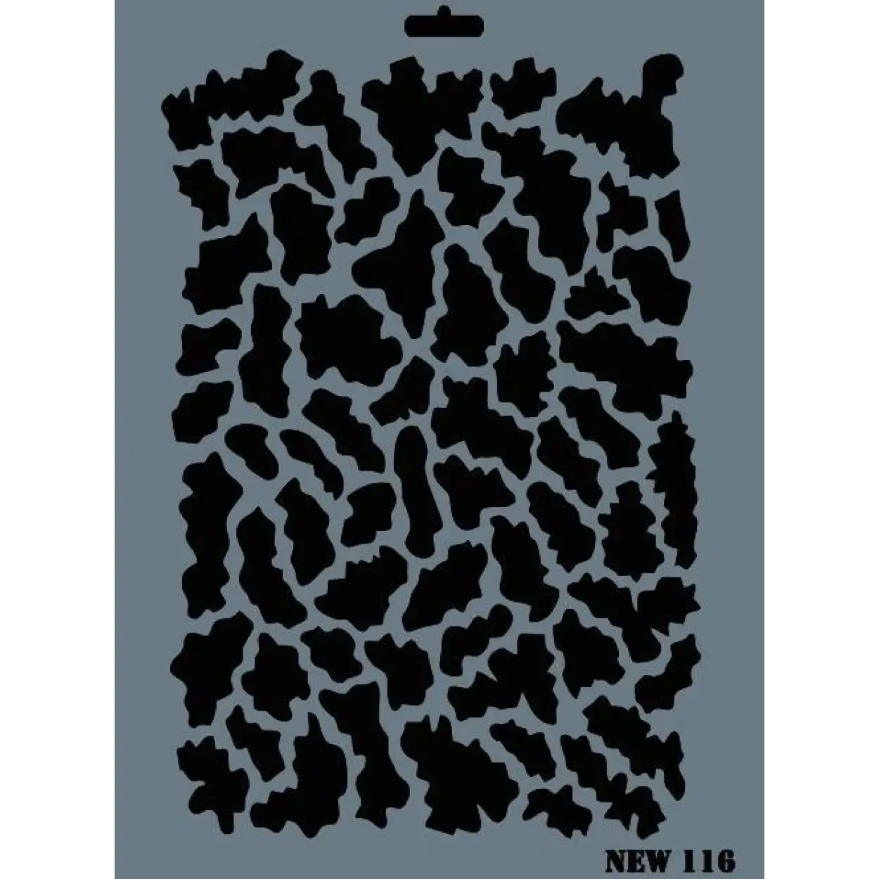 Rich New Seri N-116 Stencil 35x25 cm