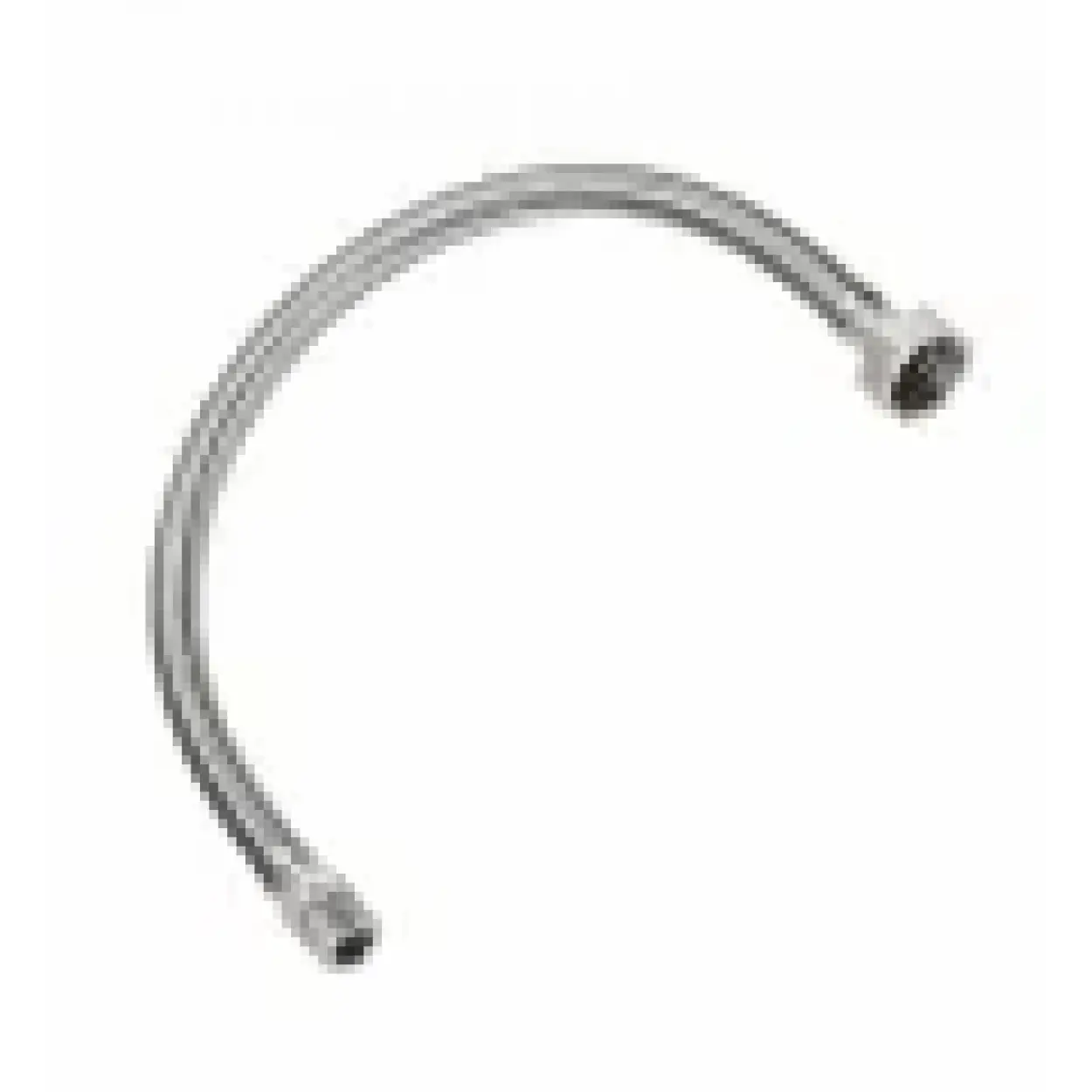 SARIBEY - 3/8 - 1/2 100 CM PASLANMAZ FLEX NİPELLİ HORTUM