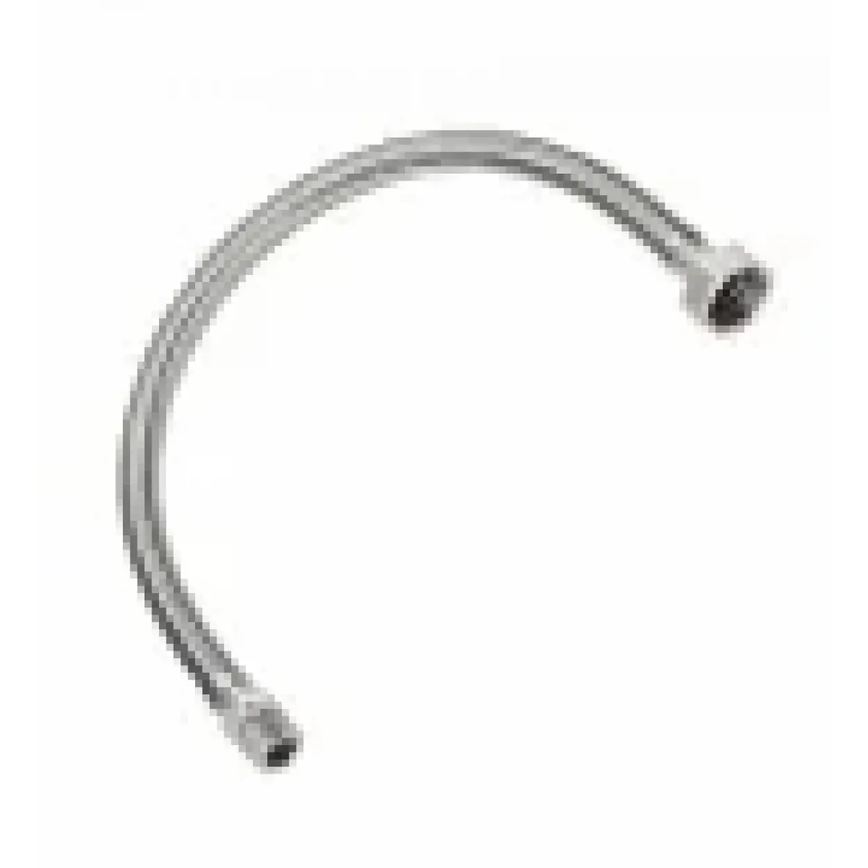 SARIBEY - KALIN 3/4 - 1/2 90 CM PASLANMAZ NİPELLİ FLEX HORTUM