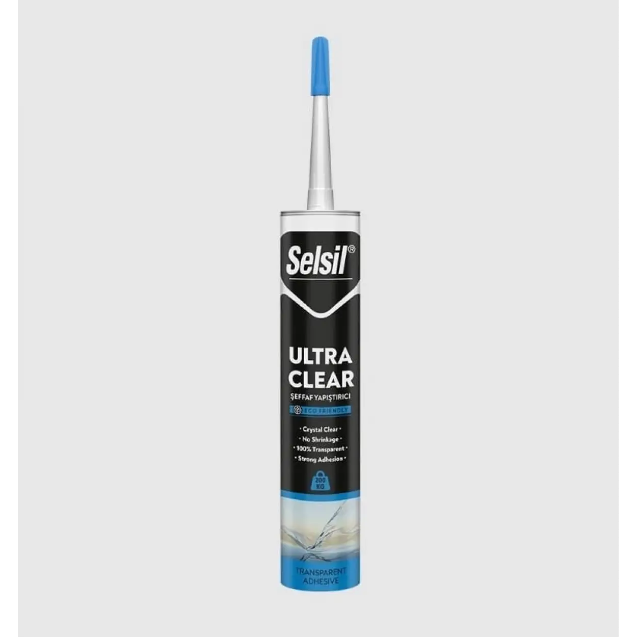 Selsil Ultra Clear Şeffaf Montaj Yapıştırıcı 290 ml