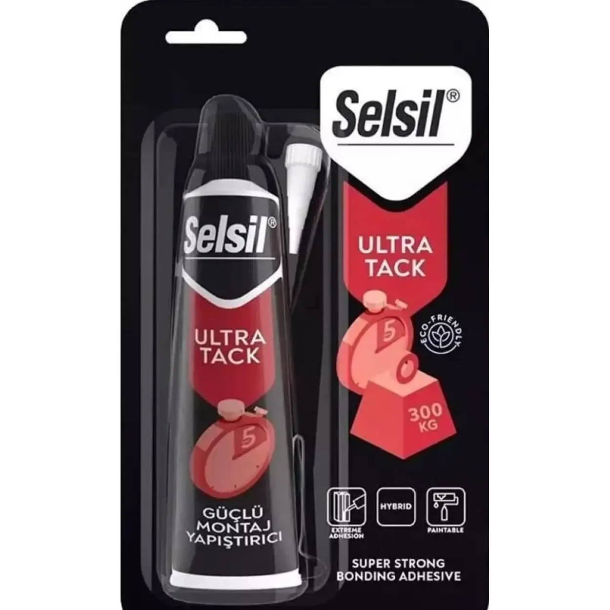 Selsil Ultra Tack Yapıştırıcı 50 ml Beyaz