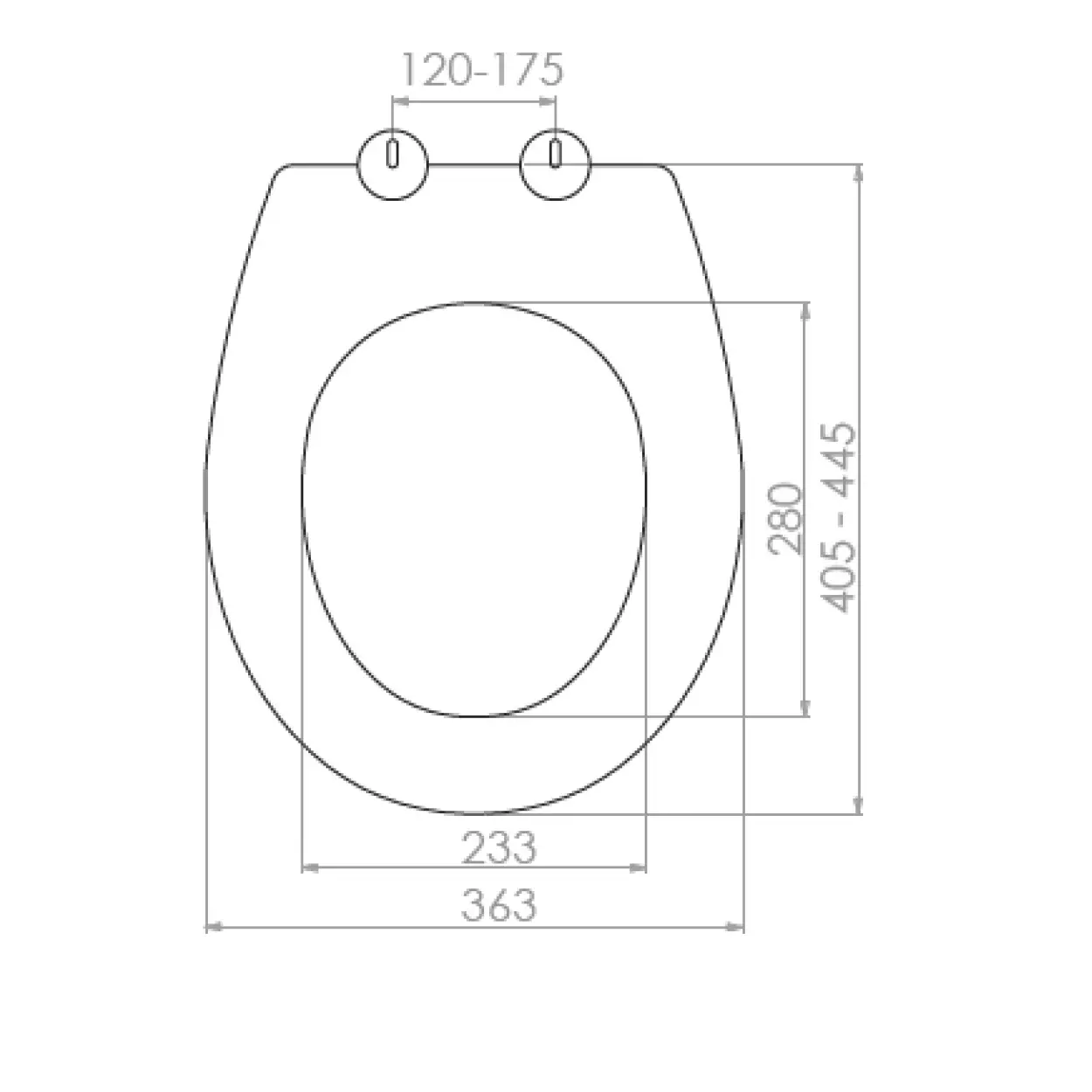 SLİM SMART KLOZET KAPAĞI (YAVAŞ KAPANAN - ÜSTTEN SIKMALI)