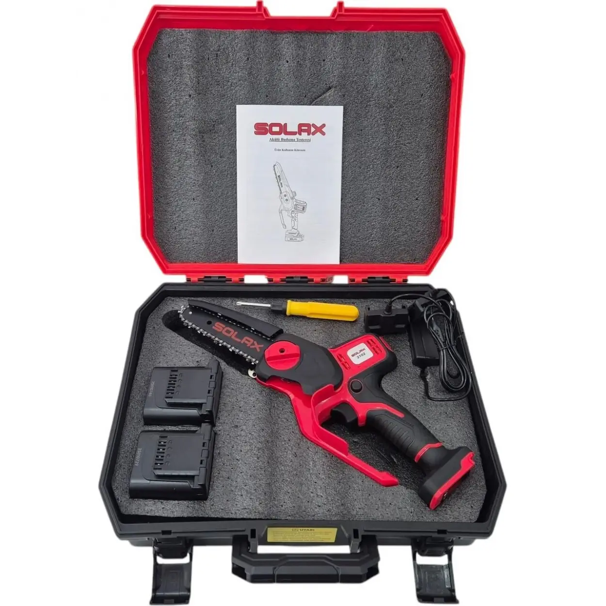 Solax 2102 Akülü Budama Testeresi 21 Volt 15 cm Pala