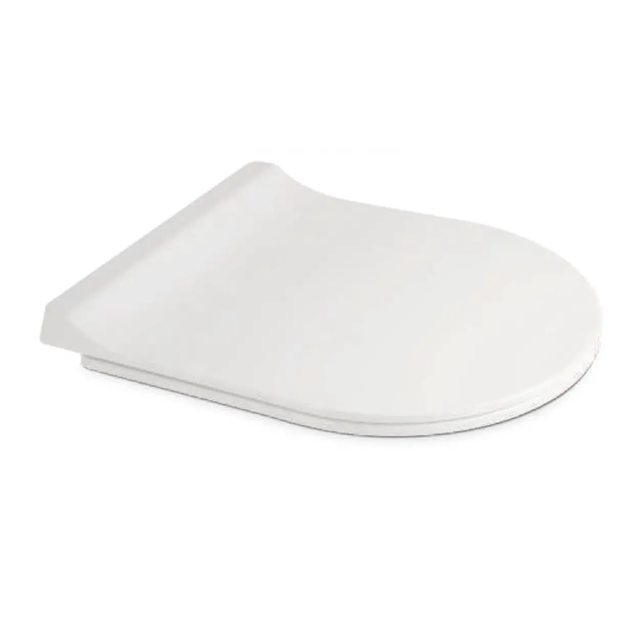 SOLID KLOZET KAPAĞI (YAVAŞ KAPANAN - METAL MENTEŞELİ - ÜSTTEN SIKMALI)