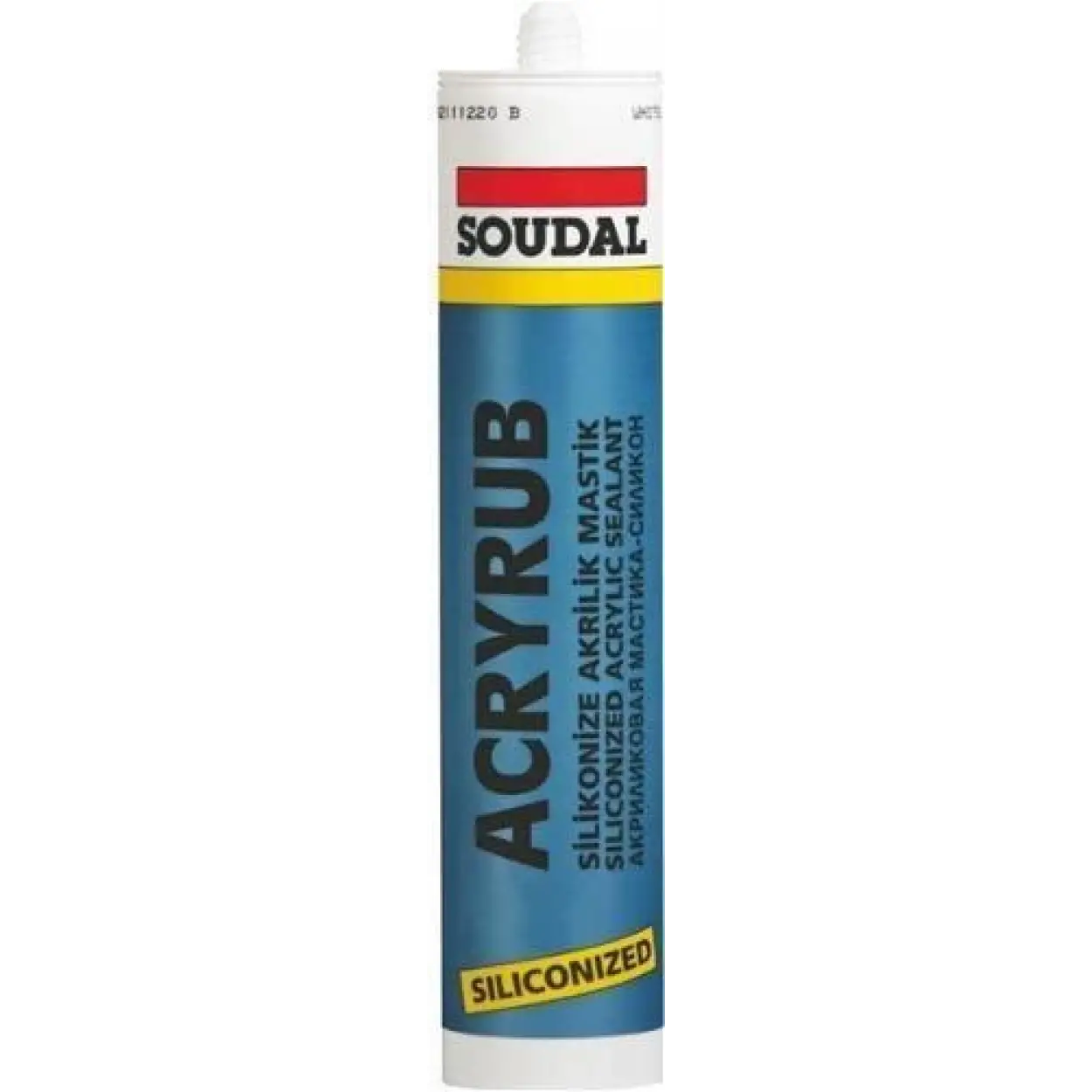Soudal Acryrub Silikonize Mastik 310 ml Antrasit
