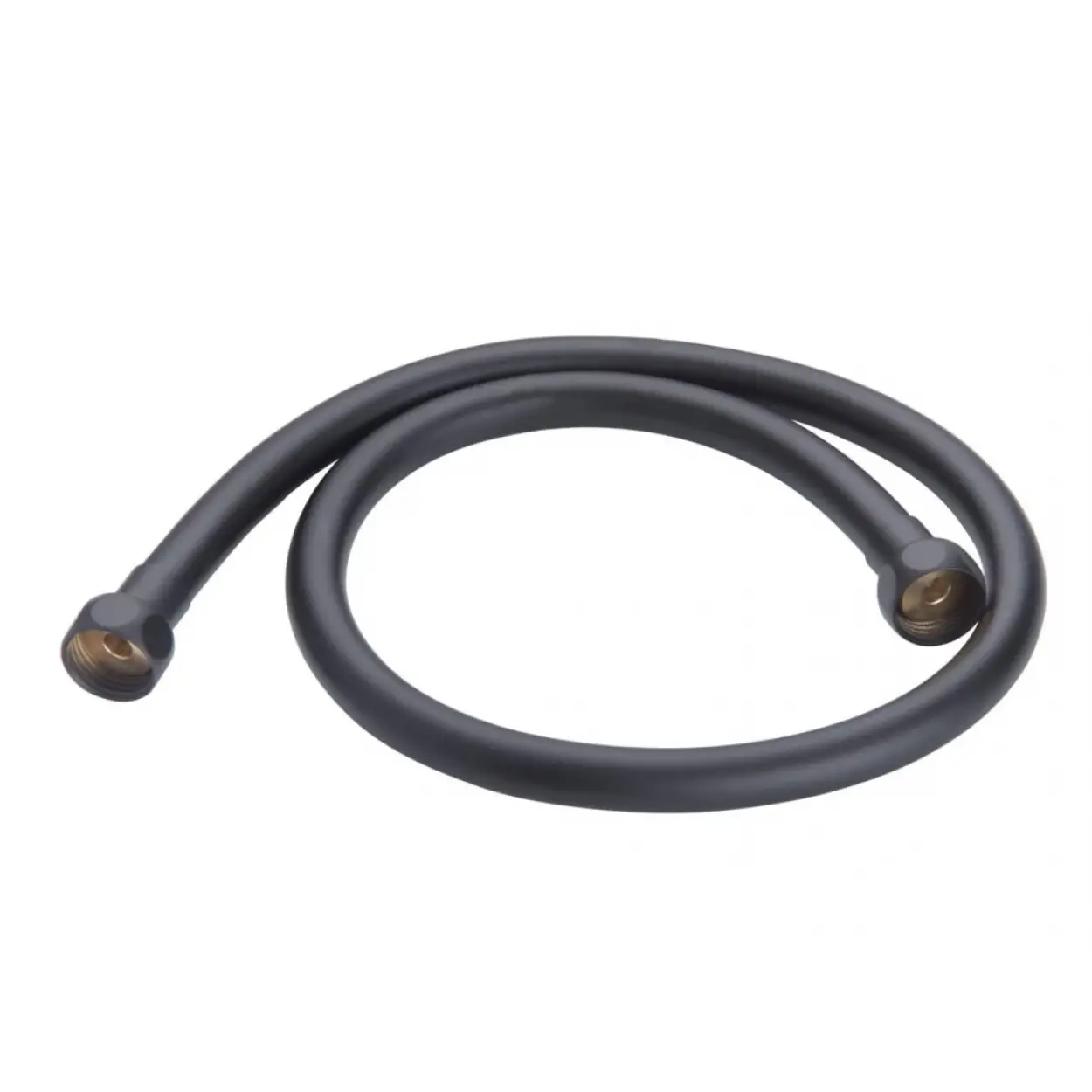 TEMA - SPİRAL KORDON MAT SİYAH 75 cm (POŞETLİ)