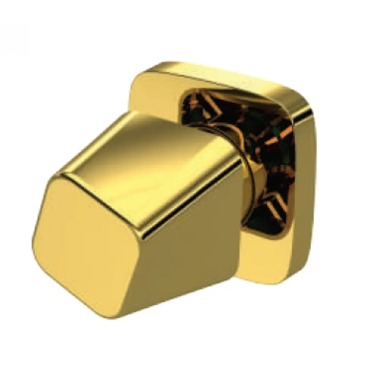 TWİST ANKASTRE ARA KESME VALFİ (ZAMAK VOLAN-1/2 PRİNÇ GÖVDE)