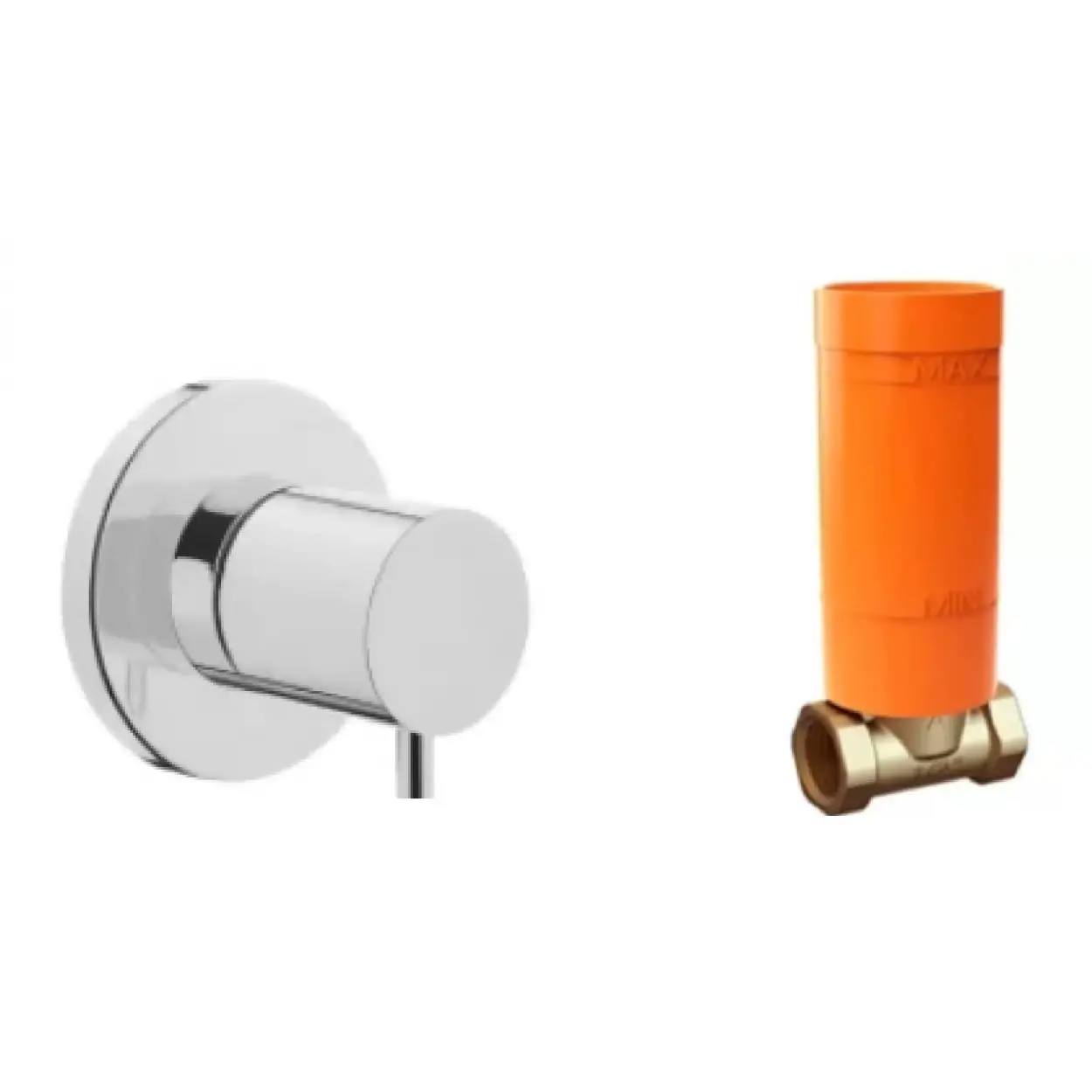 Vitra Origin Ankastre Stop Valf Krom Takım (Sıva Altı Dahil) A41458 + A41441