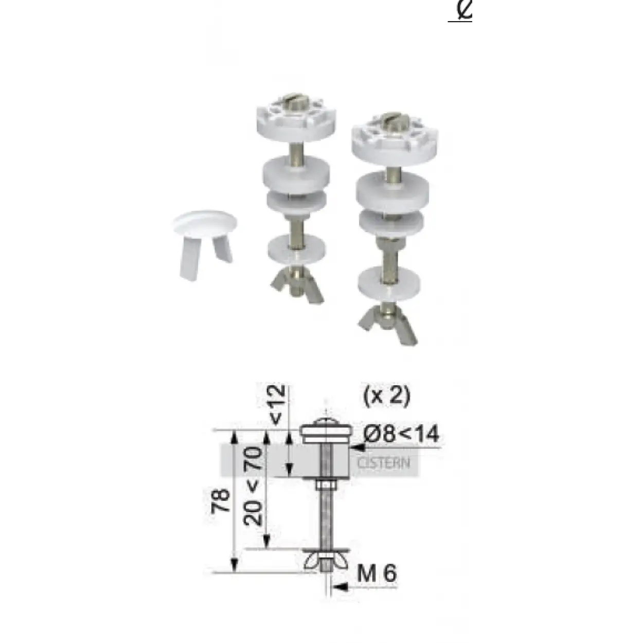 WİRGUİN ÇİFT KADEMELİ REZERVUAR İÇ TAKIM