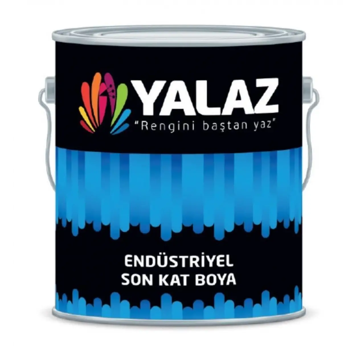 Yalaz Endüstriyel Boya 2,5 Kg 1028 Cat Sarı