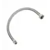 SARIBEY - 3/8 - 1/2 60 CM PASLANMAZ FLEX NİPELLİ HORTUM