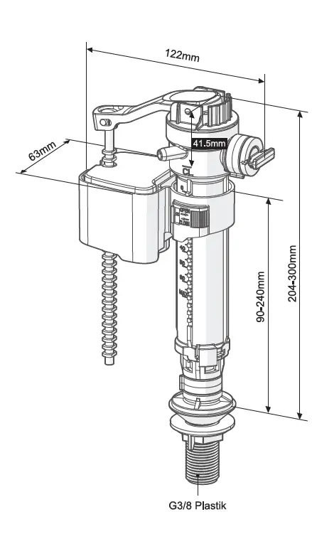 2WAYFİLL SERAMİK REZERVUAR DOLDURMA GRUBU
