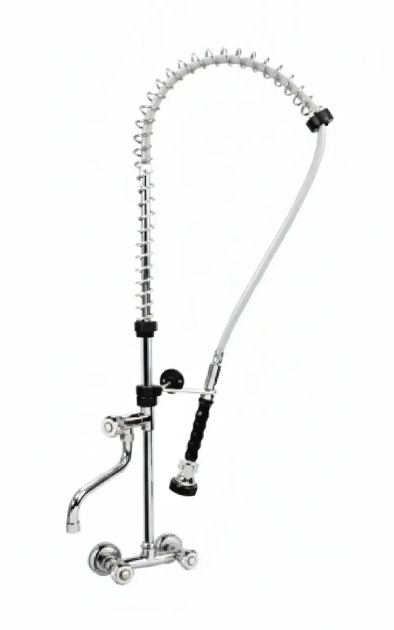 LPD - DUVARDAN EVİYE ENDÜSTRİYEL BATARYA ORTADAN MUSLUKLU