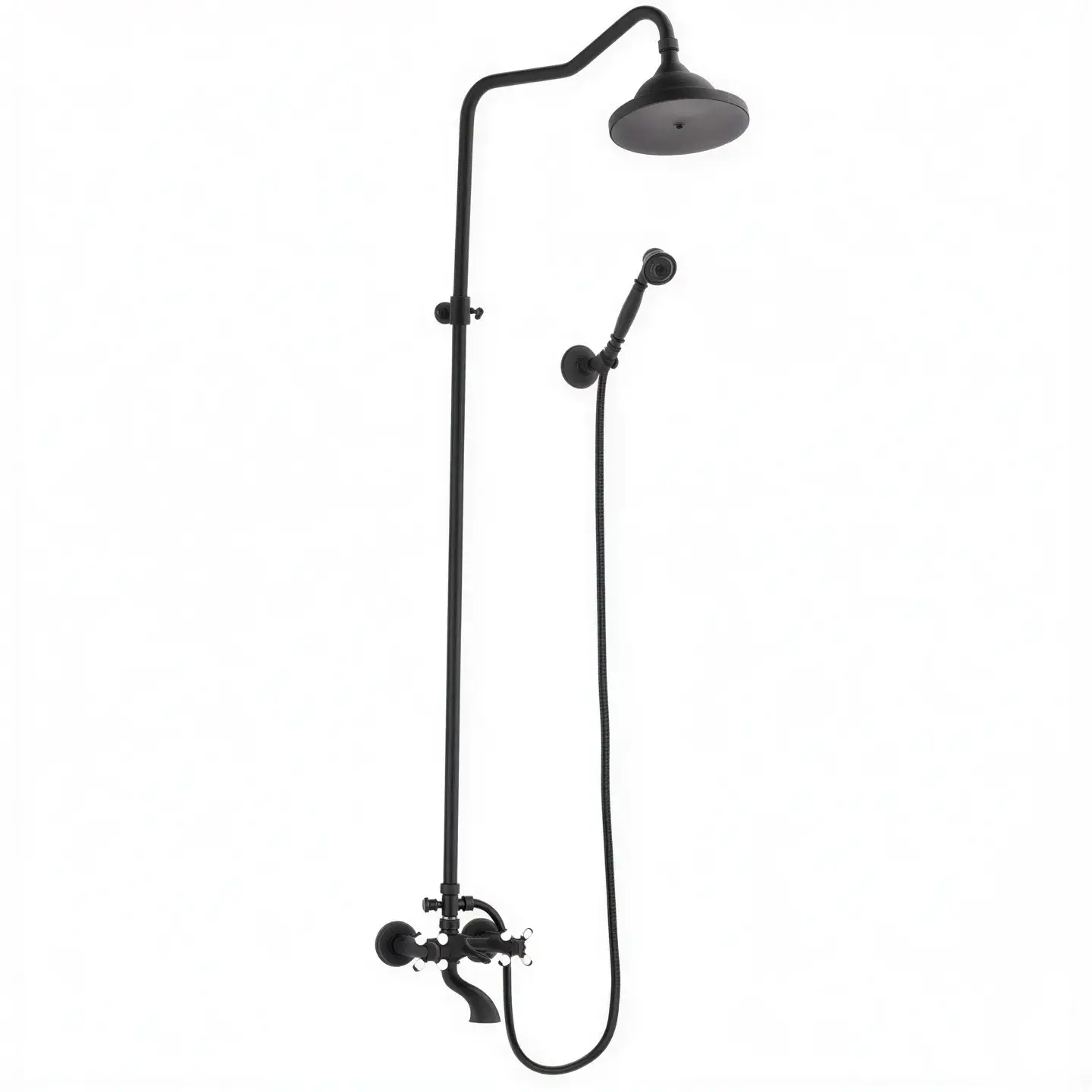 LPD - KOÇ BORULU BANYO TAKIMI SİYAH