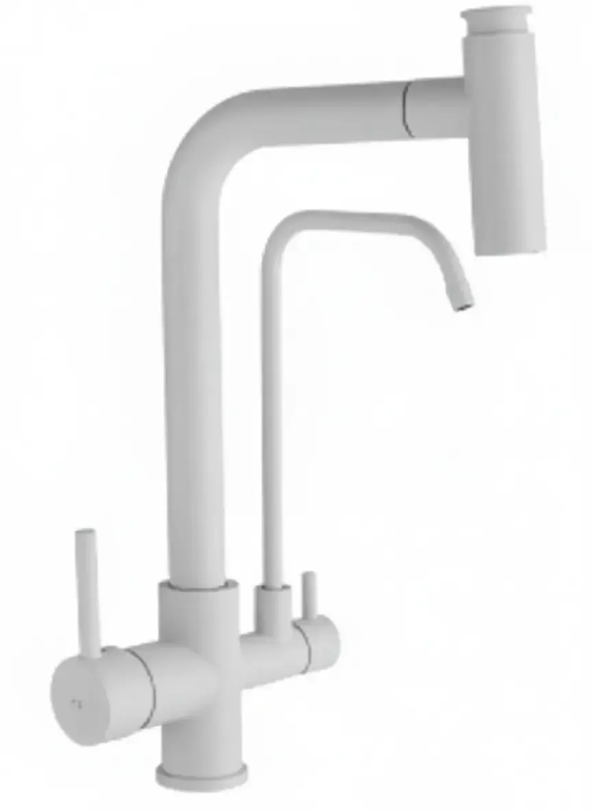 LPD - T ARITMALI SPİRALLİ EVİYE BATARYASI BEYAZ