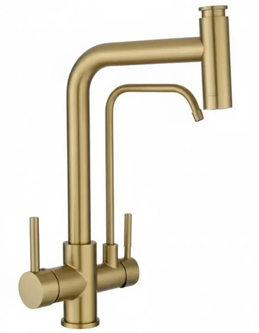 LPD - T ARITMALI SPİRALLİ EVİYE BATARYASI MAT GOLD