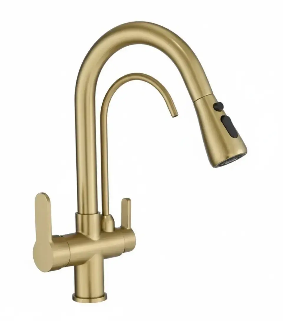 LPD - U ARITMALI SPİRALLİ EVİYE BATARYASI MAT GOLD