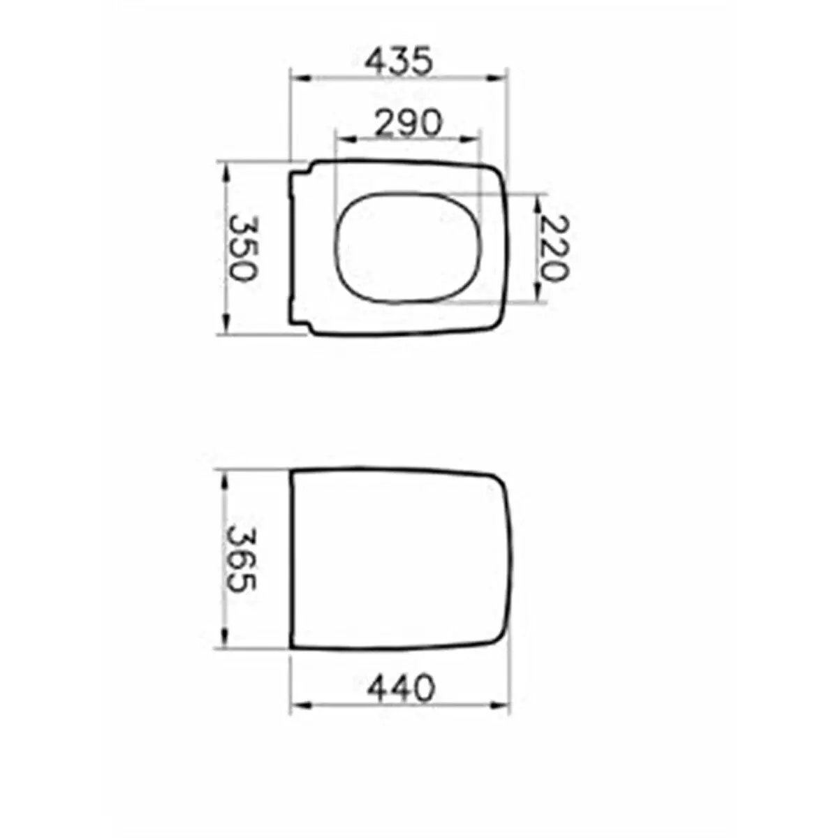 VİTRA - METROPOLE KLOZET KAPAĞI (DUROPLAST , ÜSTEN SIKMALI , YAVAŞ KAPANAN , METAL MENTEŞELİ))