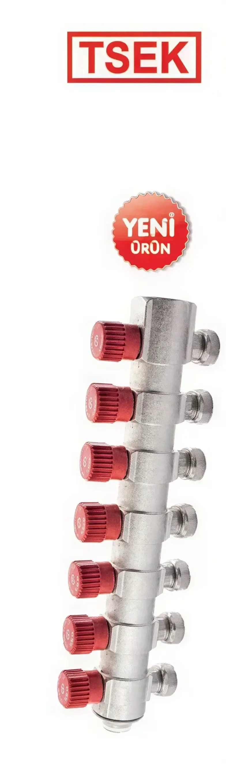 1 16X2 KENDİNDEN VANALI KOLLEKTÖR 4 AĞIZLI (ZEBRA MODEL)