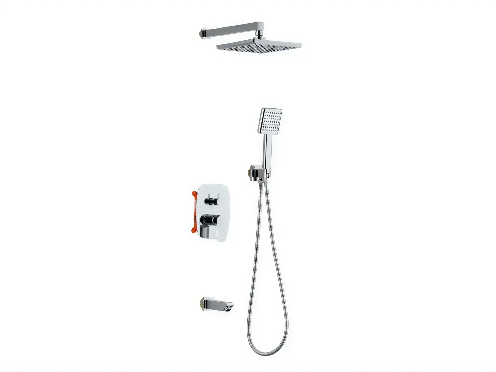 TEMA - TETRA ANKASTRE DUŞ SETİ ( 3 YOLLU )