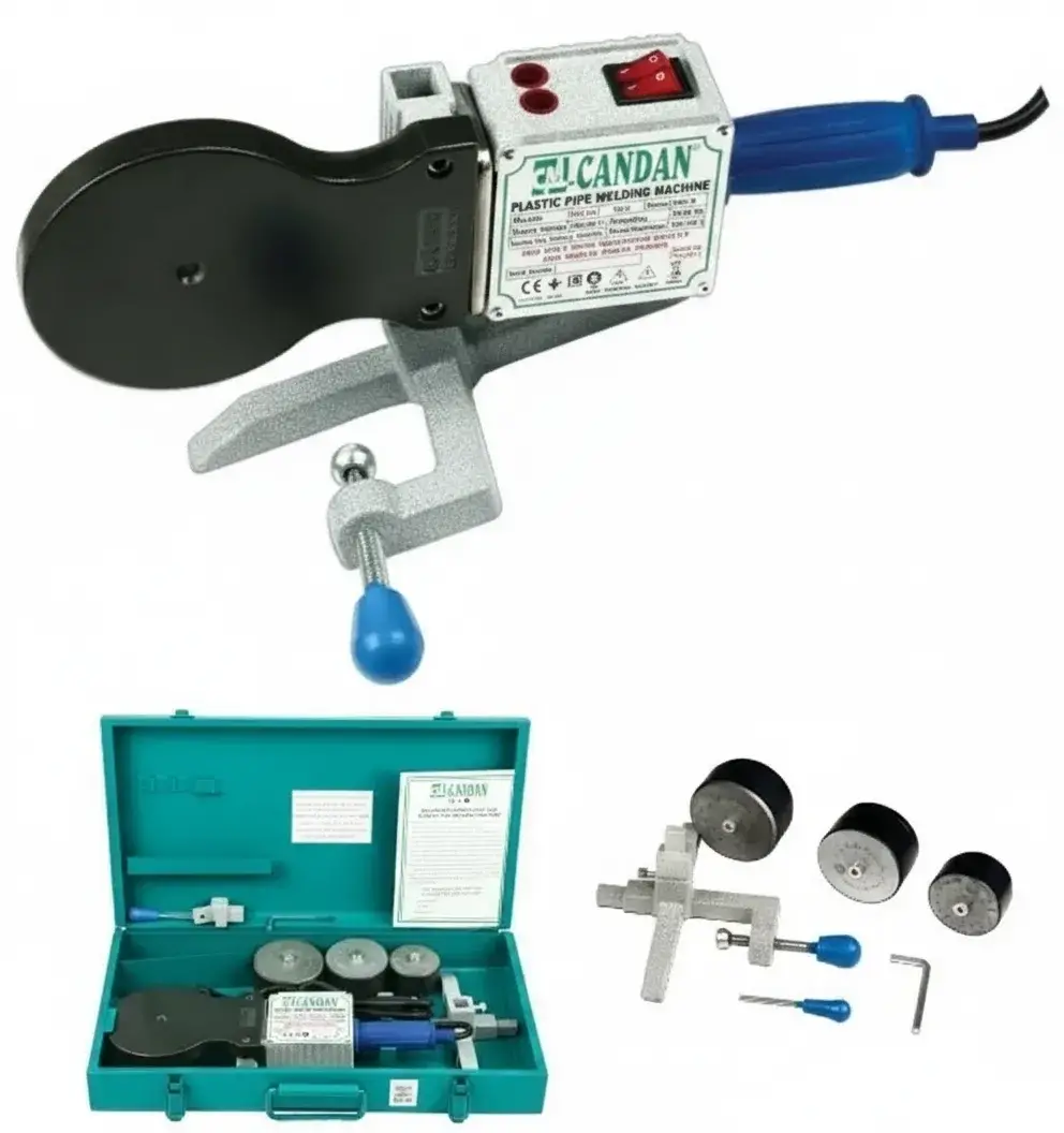 CM04-SET CANDAN -PPRC BORU KAYNAK MAKİNESİ SETİ 1000W+1000W (110MME KADAR KAYNAK YAPABİLİR)