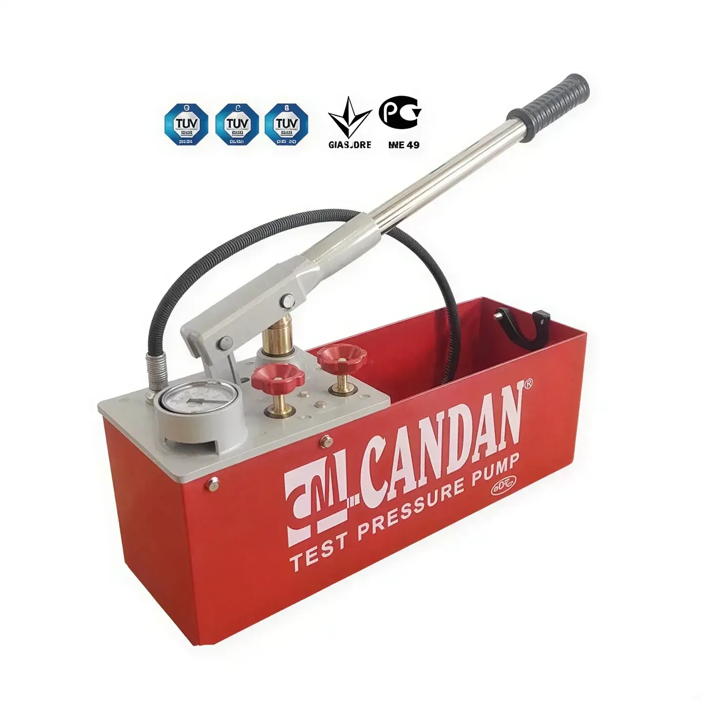 CANDAN - MANUEL TEST POMPASI  (0-60BAR) PİRİNÇ PİSTONLU