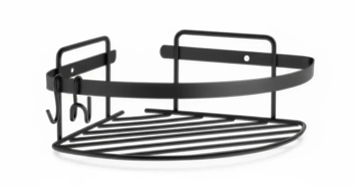 TEMA - BASİC TEL SÜNGERLİK  ( MAT SİYAH - PASLANMAZ - 18X18 CM - TEKLİ )