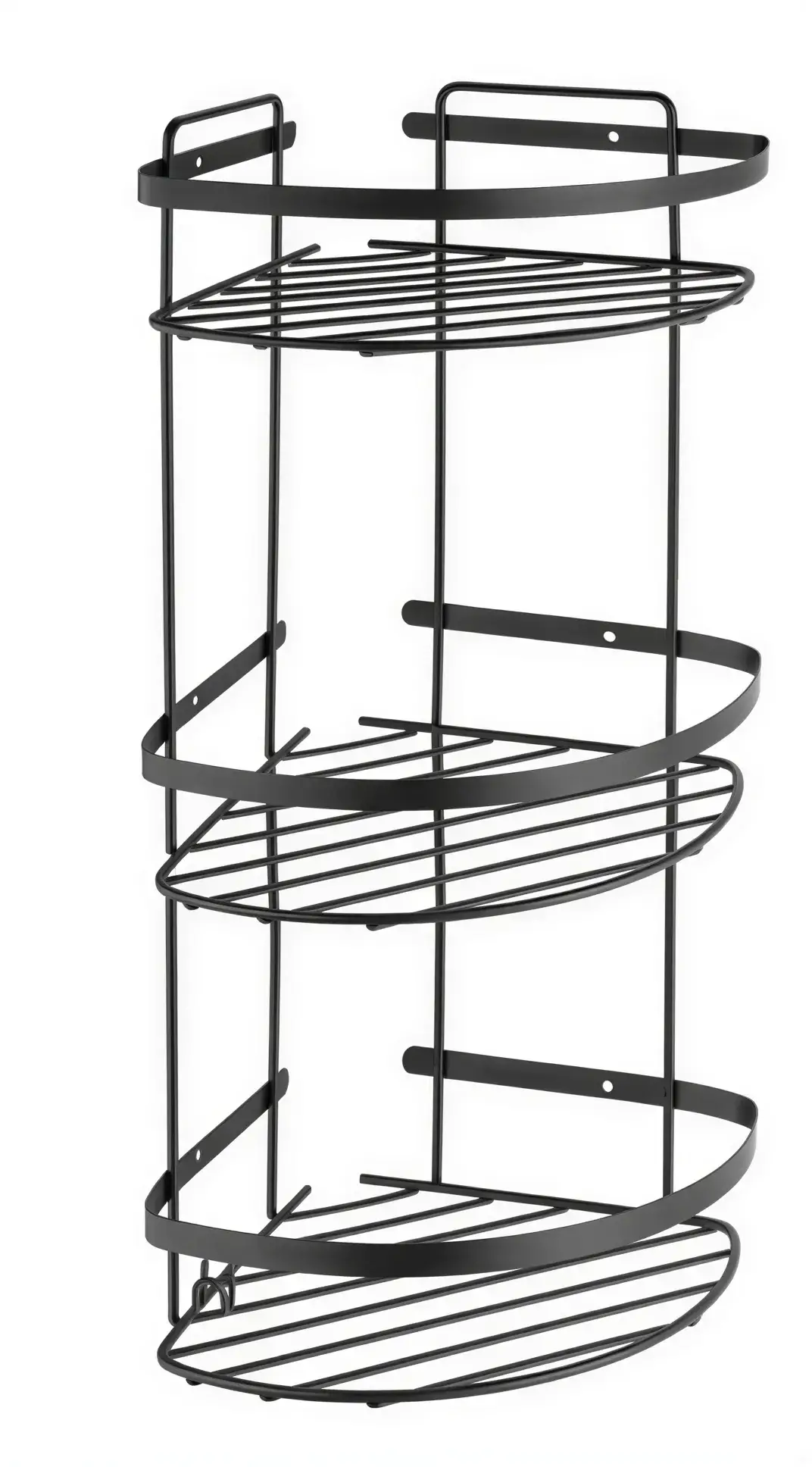 TEMA - BASİC TEL SÜNGERLİK ( MAT SİYAH - PASLANMAZ - 18X18 CM - ÜÇLÜ )