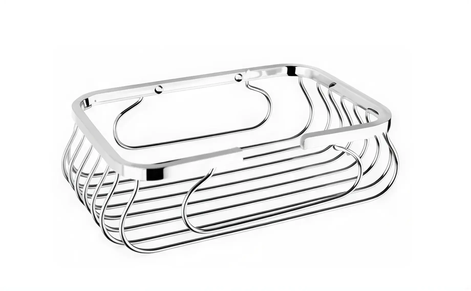 TEMA - YAY YATAY TEL SÜNGERLİK  ( KROM PRİNÇ - 12X19 CM )