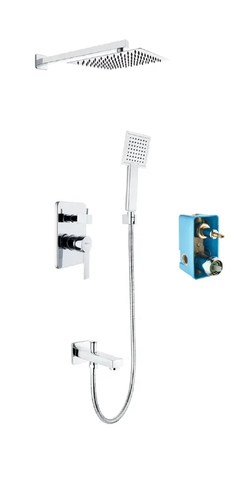 ANKASTRE BANYO TAKIMI KARE ( 2 YÖNLÜ )