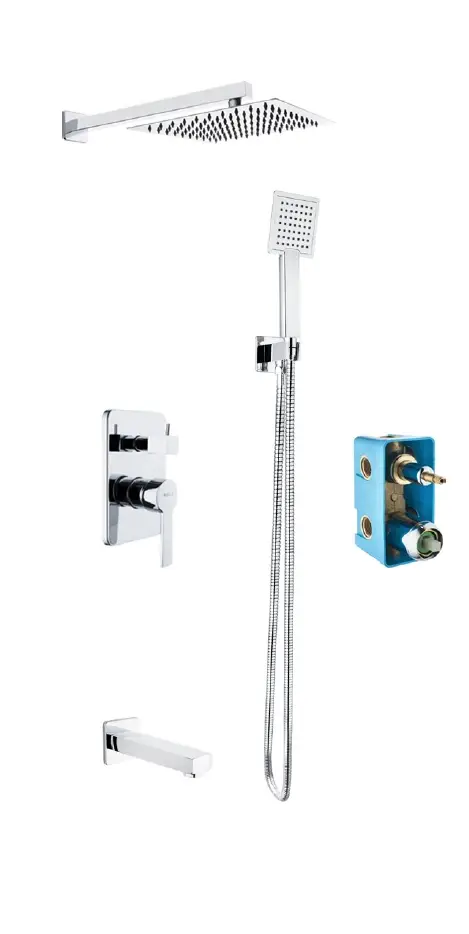 ANKASTRE BANYO TAKIMI KARE ( 3 YÖNLÜ )