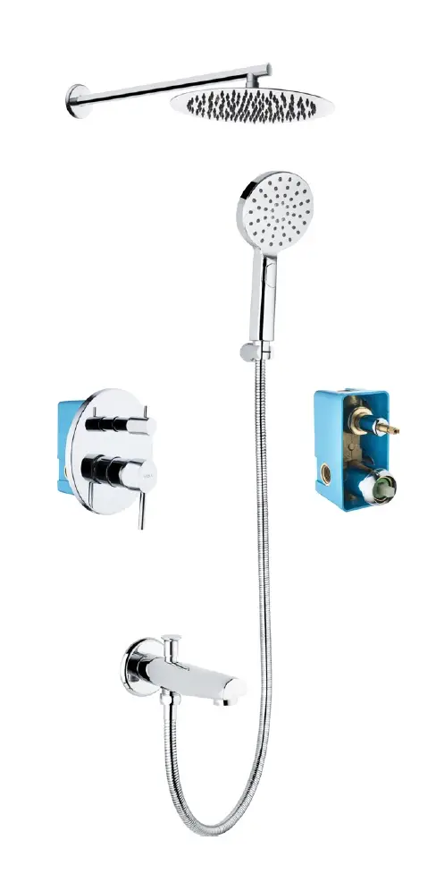 ANKASTRE BANYO TAKIMI YUVARLAK ( 2 YÖNLÜ )