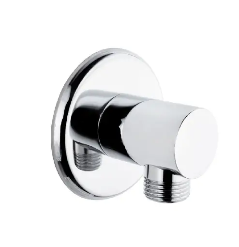 ANKASTRE DUŞ 1/2 ÇIKIŞLI PRİNÇ YUVARLAK