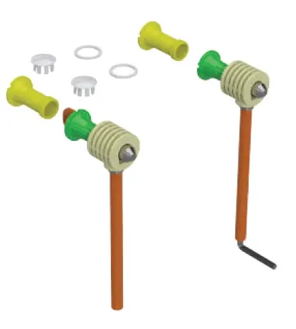 ASMA KLOZET GİZLİ MONTAJ SETİ T1 - ALTTAN MONTAJ + SABİTLEME BORULU