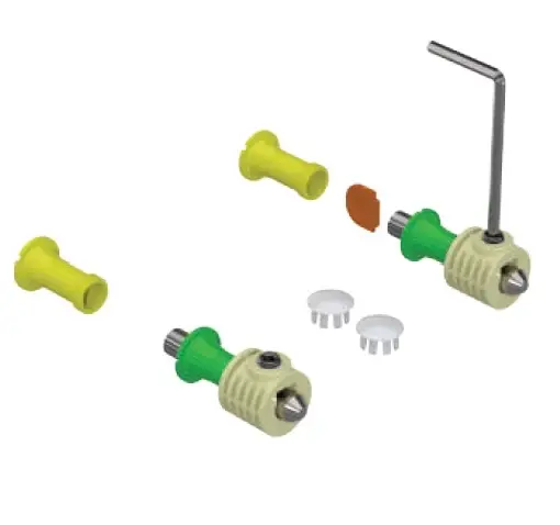 ASMA KLOZET GİZLİ MONTAJ SETİ T1 - ÜSTTEN MONTAJ + SABİTLEME BORULU