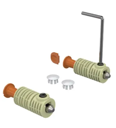 ASMA KLOZET GİZLİ MONTAJ SETİ T1 - ÜSTTEN MONTAJ + 3 UZATMALI