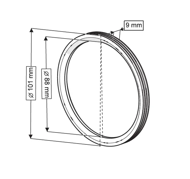 ASMA KLOZET PİS SU ÇIKIŞ CONTASI - Q90 mm