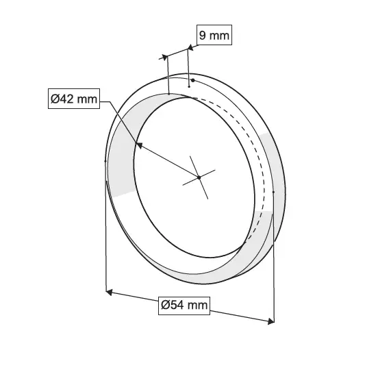 ASMA KLOZET TEMİZ SU ÇIKIŞ CONTASI - Q45 mm
