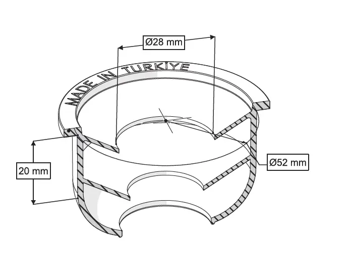 BEYAZ ADAPTÖR CONTA