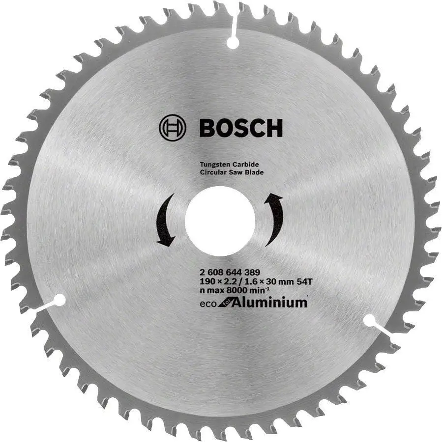 Bosch Alüminyum Daire Testere Bıçağı 190x30 mm 54 Diş