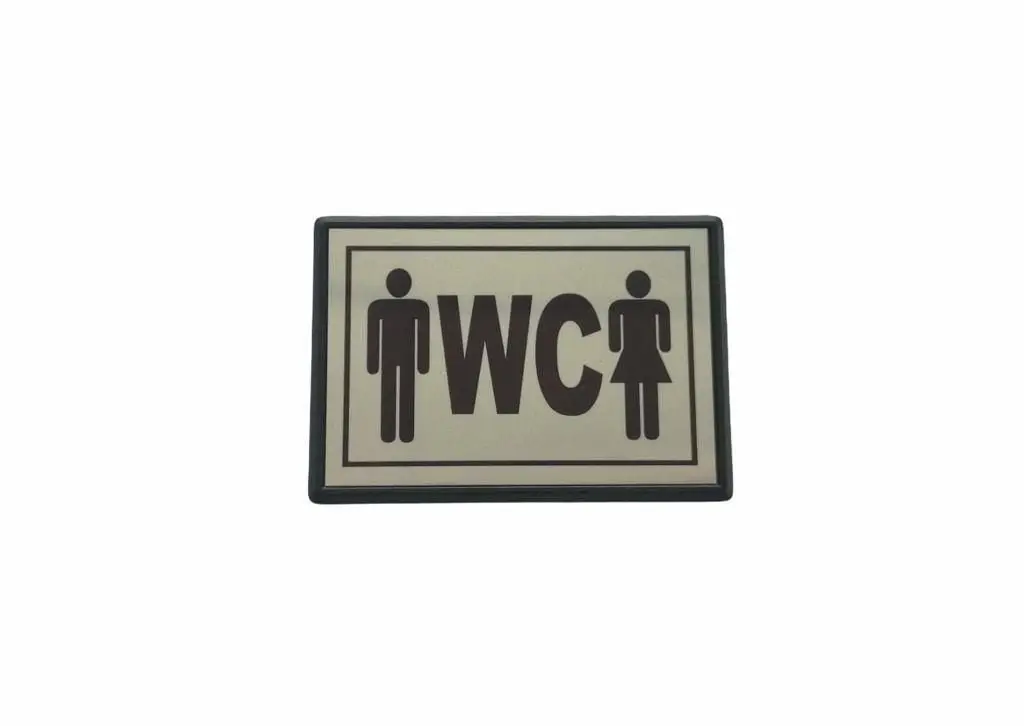 Cemax Yönlendirme Küçük WC Bay Bayan 10X7 cm